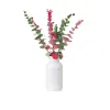 Nordic ins simulation single eucalyptus money leaf plastic flower artificial green plant leaf vase, forest style Item Picture